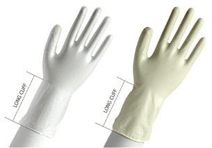 LONG CUFF VINYL GLOVES FOR GENERAL PURPOSE: