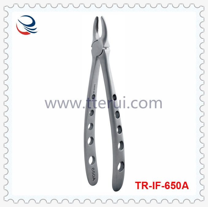 Tooth Forceps TR-IF-650A For Upper Inciscors 1、2、3#-Adults
