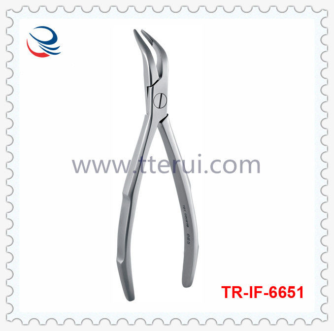 Tooth Forceps TR-IF-6651 For Upper and Lower Residual Roots or Fragments