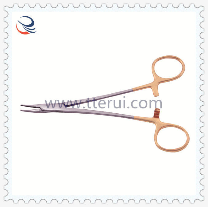Needle Holders with TC-curved,slender TR-IS-684