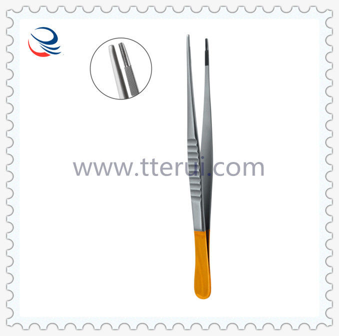 Tweezers-flat toothless TR-IS-696