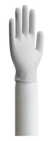 WHITE STRETCH VINYL EXAM GLOVES: